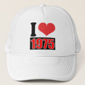 I Liebe 1975 - Hat Truckerkappe (Vorderseite)