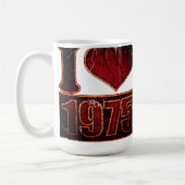 I Liebe 1975 Vintag - Tasse (Links)