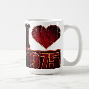 I Liebe 1975 Vintag - Tasse