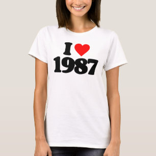 I LIEBE 1987 T-Shirt