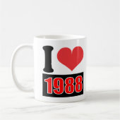 I Liebe 1988 - Tasse (Links)