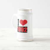 I Liebe 1992 - Tasse (Vorderseite Links)