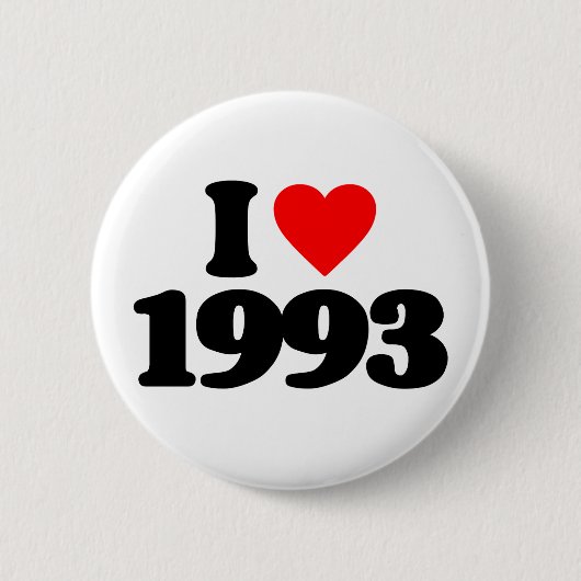 I LIEBE 1993 BUTTON (Vorderseite)