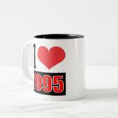 I Liebe 1995 - Tasse (Vorderseite Links)