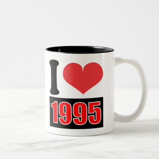 I Liebe 1995 - Tasse (Rechts)