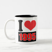 I Liebe 1995 - Tasse (Links)