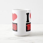 I Liebe 1999 - Tasse (Mittel)