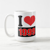 I Liebe 1999 - Tasse (Links)
