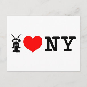 I LIEBE .1 LIEBE POSTKARTE