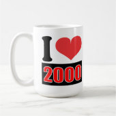 I Liebe 2000 - Tasse (Links)