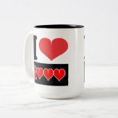 I Liebe 2000 - Tasse (Vorderseite Links)