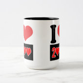 I Liebe 2000 - Tasse (Mittel)