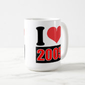 I Liebe 2005 - Tasse (VorderseiteRechts)