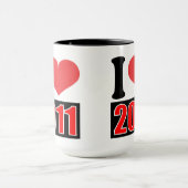I Liebe 2011 - Tasse (Zentrum)