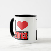 I Liebe 2013 - Tasse (Vorderseite Links)