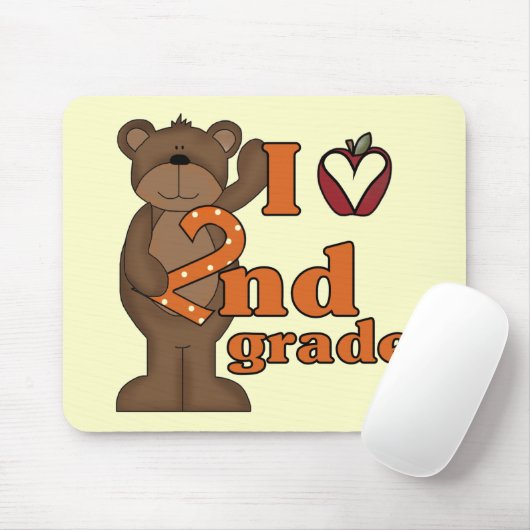 I Liebe-2. Grad-T-Shirts und Geschenke Mousepad (Mit Mouse)