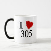 I Liebe 305 Miami Verwandlungstasse (Links)