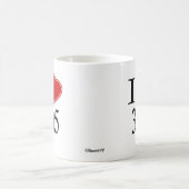 I Liebe 305 Miami Verwandlungstasse (Mittel)