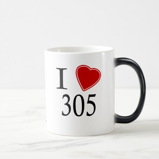 I Liebe 305 Miami Verwandlungstasse (Rechts)