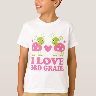 I Liebe-3. Grad-Marienkäfer T-Shirt