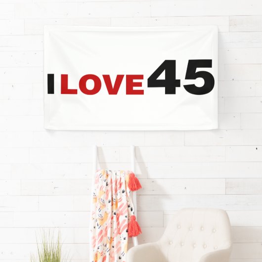 I Liebe 45 Banner (Insitu)