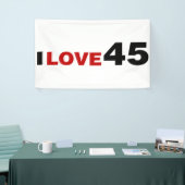 I Liebe 45 Banner (Messeveranstaltung)
