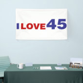 I Liebe 45 Banner (Messeveranstaltung)