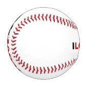 I Liebe 45 Baseball (Vorderseite Links)