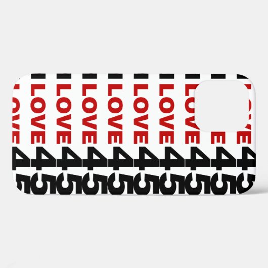 I Liebe 45 Fall Mate iPhone Case-Mate iPhone Hülle (Rückseite (Horizontal))