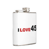 I Liebe 45 Flachmann (Rechts)