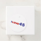 I Liebe 45 Geschenkanhänger (Beispiel)