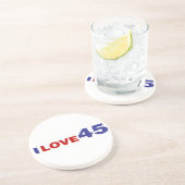 I Liebe 45 Getränkeuntersetzer (Seite)