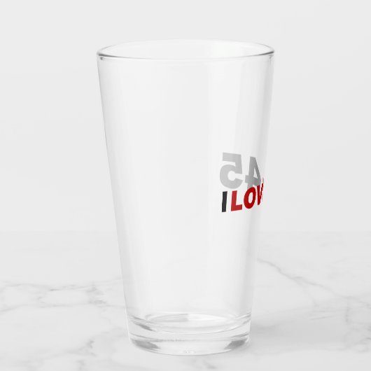 I Liebe 45 Glas (Rechts)