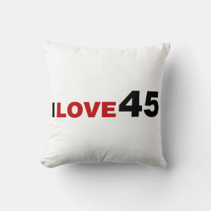 I Liebe 45 Kissen