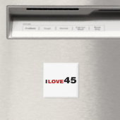 I Liebe 45 Magnet (In Situ (Geschirrspüler))