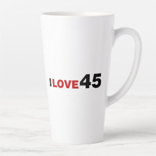 I Liebe 45 Milchtasse