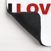 I Liebe 45 Mousepad (Ecke)