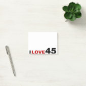 I Liebe 45 Post-it Klebezettel (Büro)