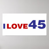 I Liebe 45 Poster (Vorne)