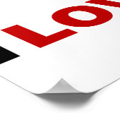 I Liebe 45 Poster (Ecke)