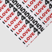I Liebe 45 Seidenpapier (Ausschnitt)