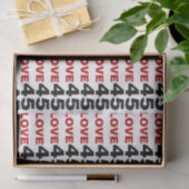 I Liebe 45 Seidenpapier (Geschenk)