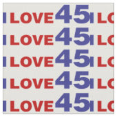 I Liebe 45 Stoff (Nahaufnahme)