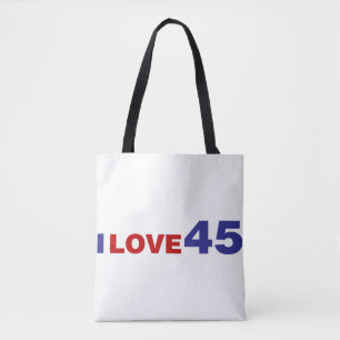 I Liebe 45 Tasche