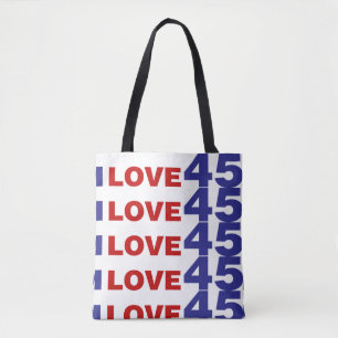 I Liebe 45 Tasche