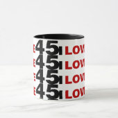 I Liebe 45 Tasse (Zentrum)