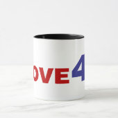 I Liebe 45 Tasse (Zentrum)