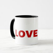 I Liebe 45 Tasse (Vorderseite Links)