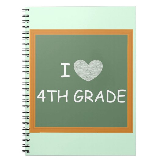 I Liebe-4. Grad Notizblock (Vorderseite)