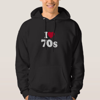 I Liebe 70er I 70er Lover Hoodie